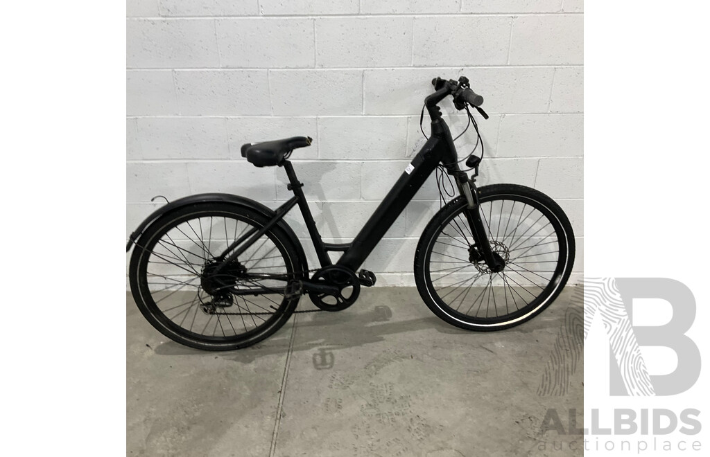 Black E-Bike
