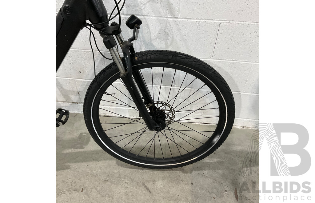 Black E-Bike