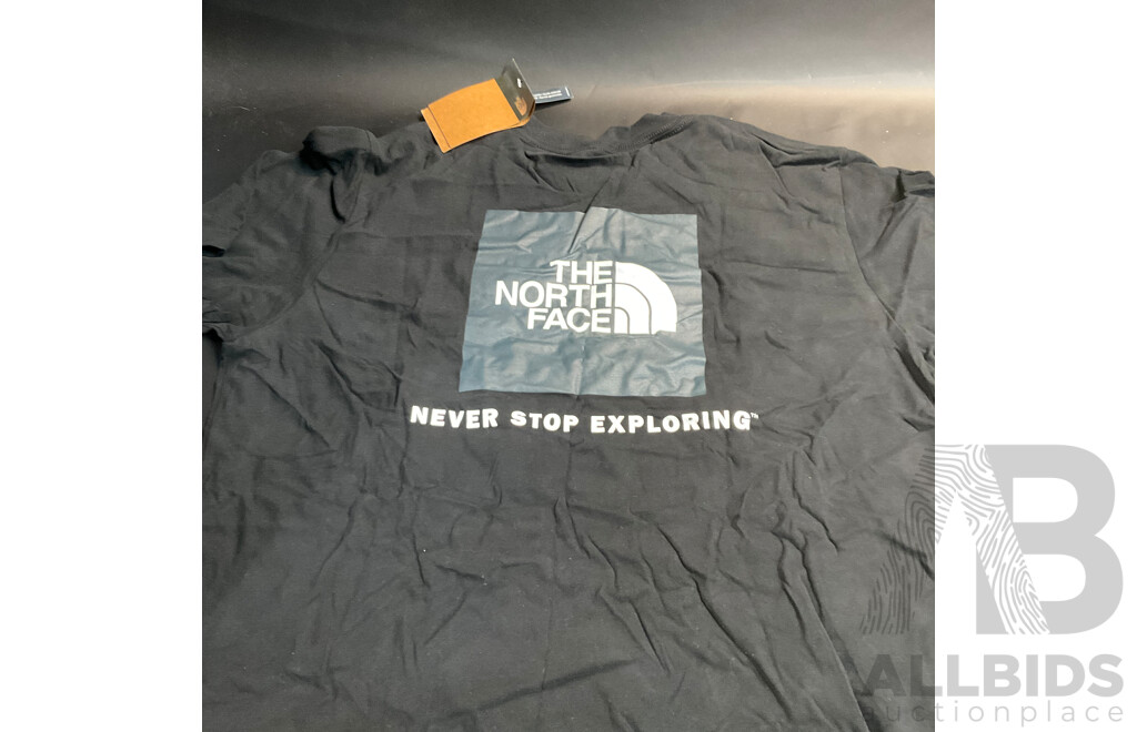 Tommy Jeans & the North Face T-Shirt - Size L - Lot of 2