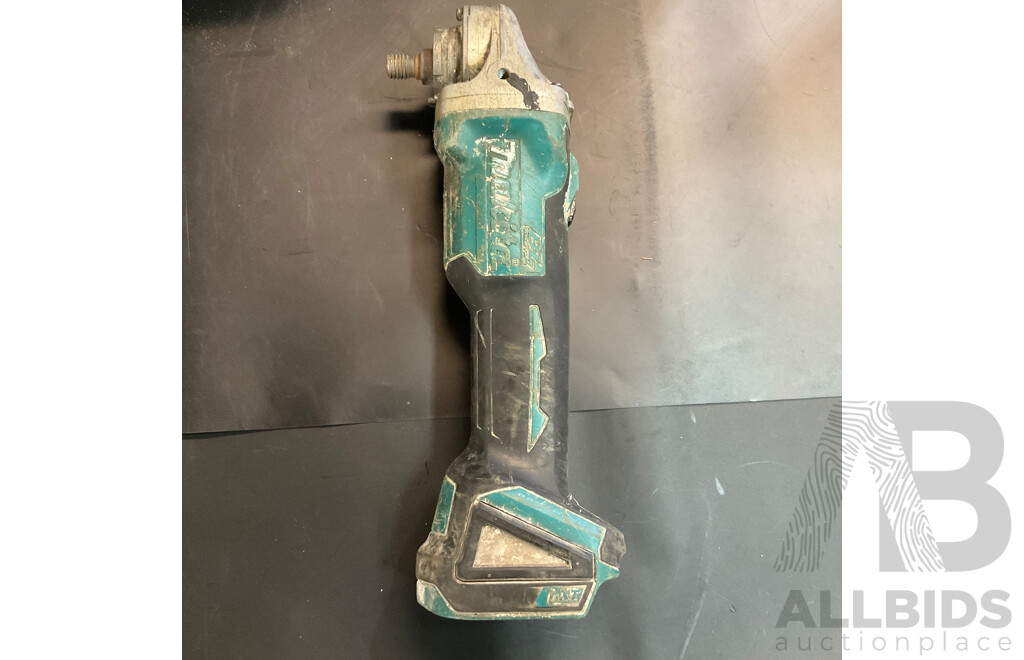 Three Makita Power Tools with Hand Tools in Milwaukee Carry Bag