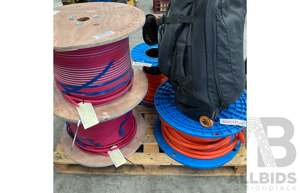 5 Rolls with 1 Full Bag of Electric Cable