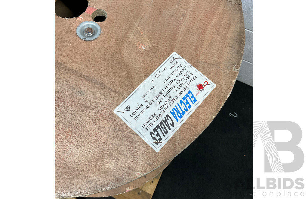 5 Rolls with 1 Full Bag of Electric Cable