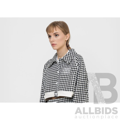 Jacket in Pattern with Logo - Size L  - Branded MIU MIU