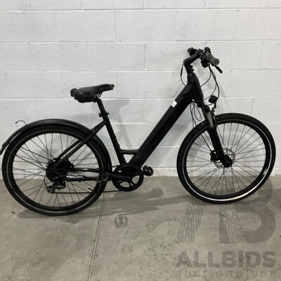 Black E-Bike