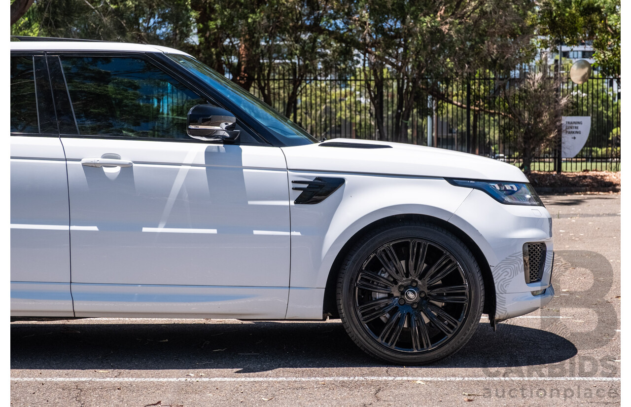 09/2020 Land Rover Range Rover Sport SDV6 HSE Dynamic (225kW AWD) L494 MY20.5 4d Wagon Fuji White Turbo Diesel V6 3.0L - 7 Seater
