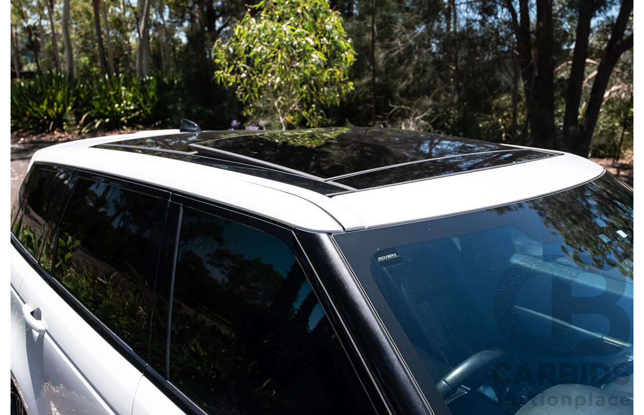 09/2020 Land Rover Range Rover Sport SDV6 HSE Dynamic (225kW AWD) L494 MY20.5 4d Wagon Fuji White Turbo Diesel V6 3.0L - 7 Seater