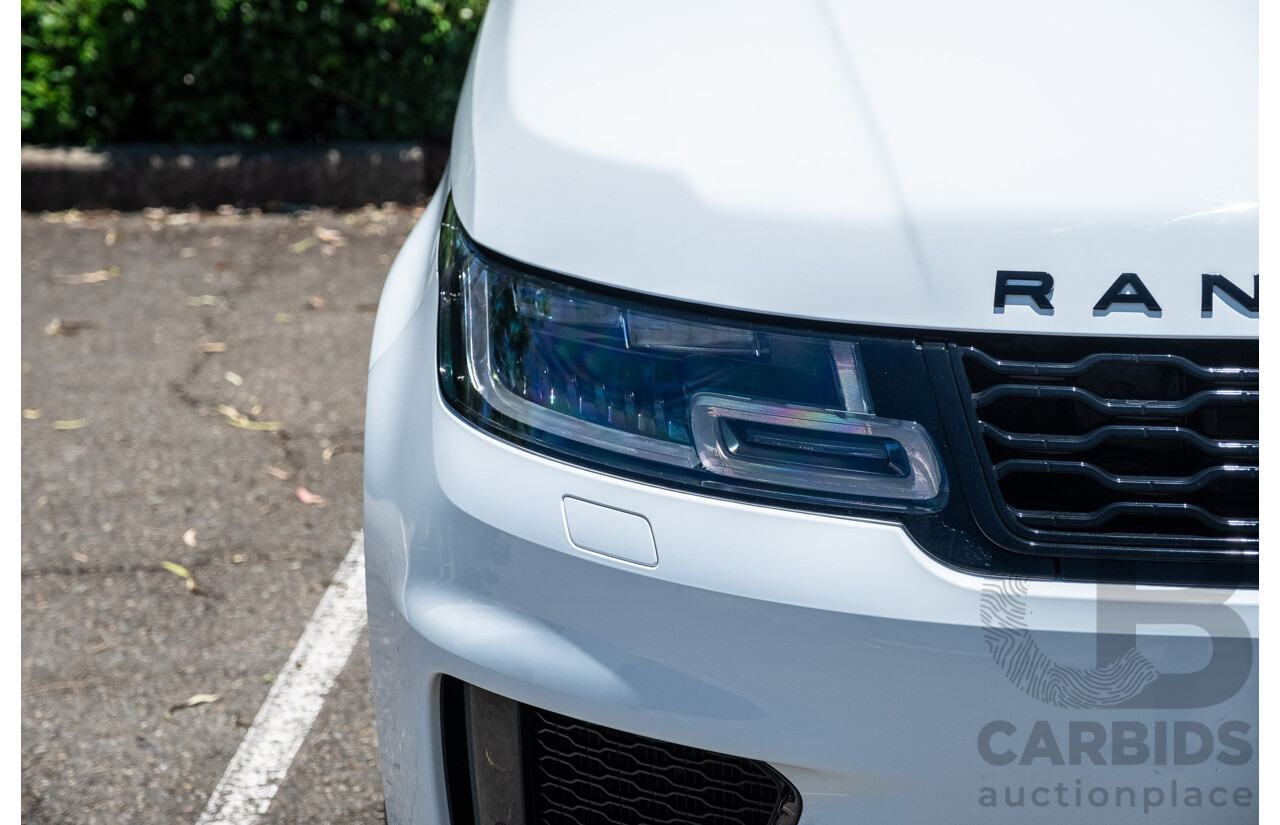 09/2020 Land Rover Range Rover Sport SDV6 HSE Dynamic (225kW AWD) L494 MY20.5 4d Wagon Fuji White Turbo Diesel V6 3.0L - 7 Seater