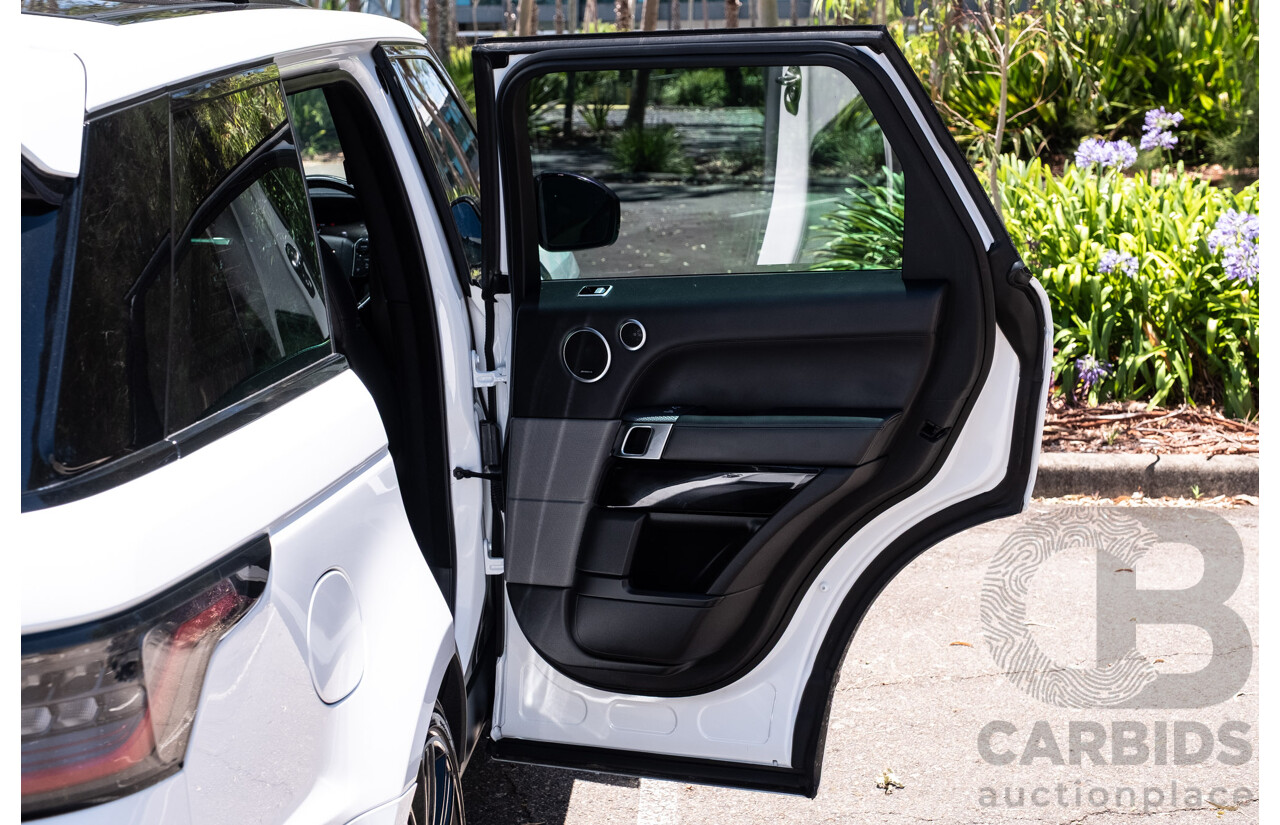 09/2020 Land Rover Range Rover Sport SDV6 HSE Dynamic (225kW AWD) L494 MY20.5 4d Wagon Fuji White Turbo Diesel V6 3.0L - 7 Seater