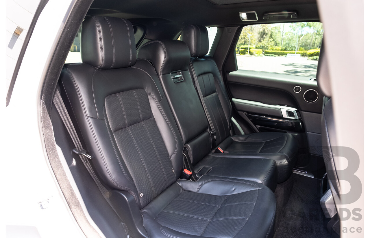 09/2020 Land Rover Range Rover Sport SDV6 HSE Dynamic (225kW AWD) L494 MY20.5 4d Wagon Fuji White Turbo Diesel V6 3.0L - 7 Seater