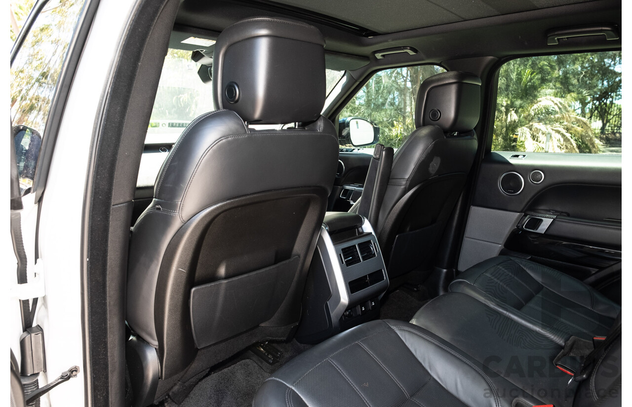 09/2020 Land Rover Range Rover Sport SDV6 HSE Dynamic (225kW AWD) L494 MY20.5 4d Wagon Fuji White Turbo Diesel V6 3.0L - 7 Seater