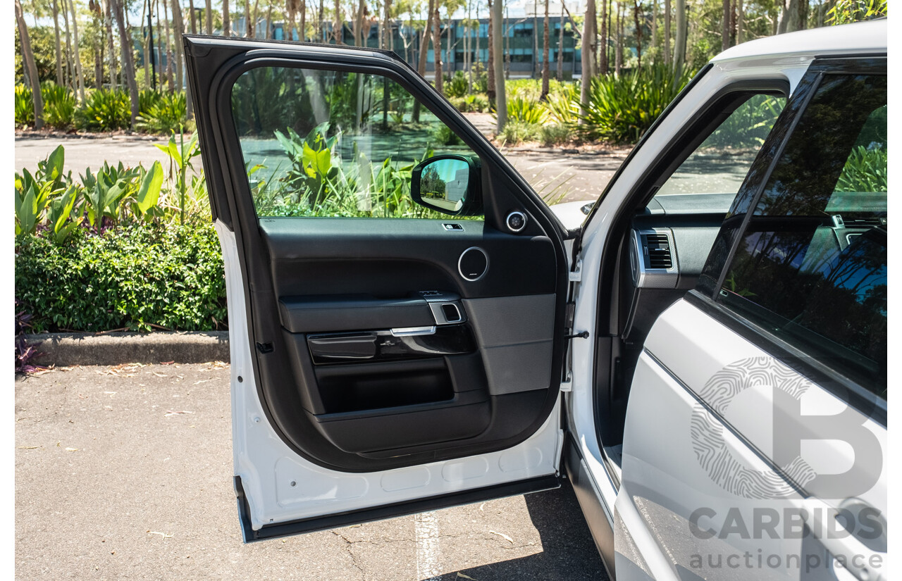 09/2020 Land Rover Range Rover Sport SDV6 HSE Dynamic (225kW AWD) L494 MY20.5 4d Wagon Fuji White Turbo Diesel V6 3.0L - 7 Seater