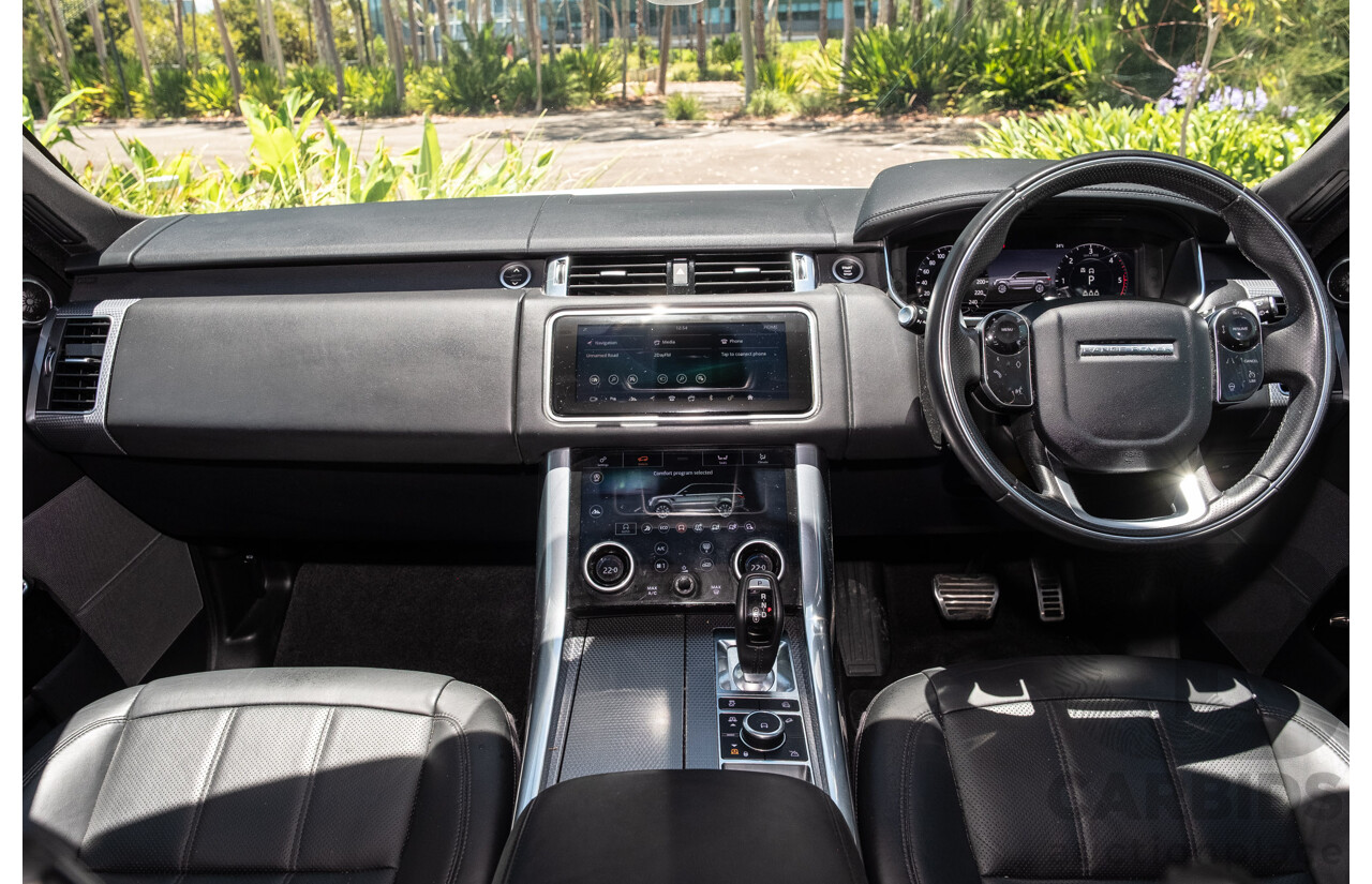 09/2020 Land Rover Range Rover Sport SDV6 HSE Dynamic (225kW AWD) L494 MY20.5 4d Wagon Fuji White Turbo Diesel V6 3.0L - 7 Seater