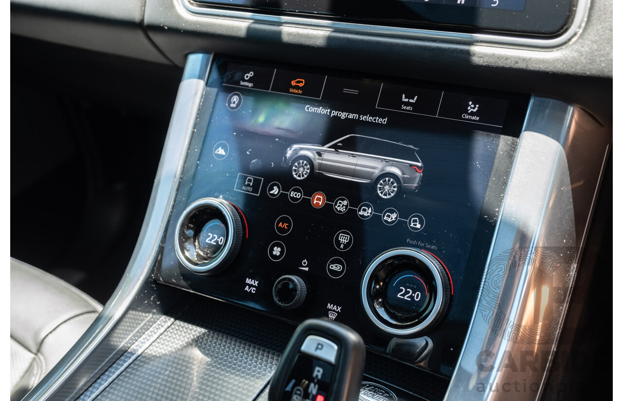 09/2020 Land Rover Range Rover Sport SDV6 HSE Dynamic (225kW AWD) L494 MY20.5 4d Wagon Fuji White Turbo Diesel V6 3.0L - 7 Seater