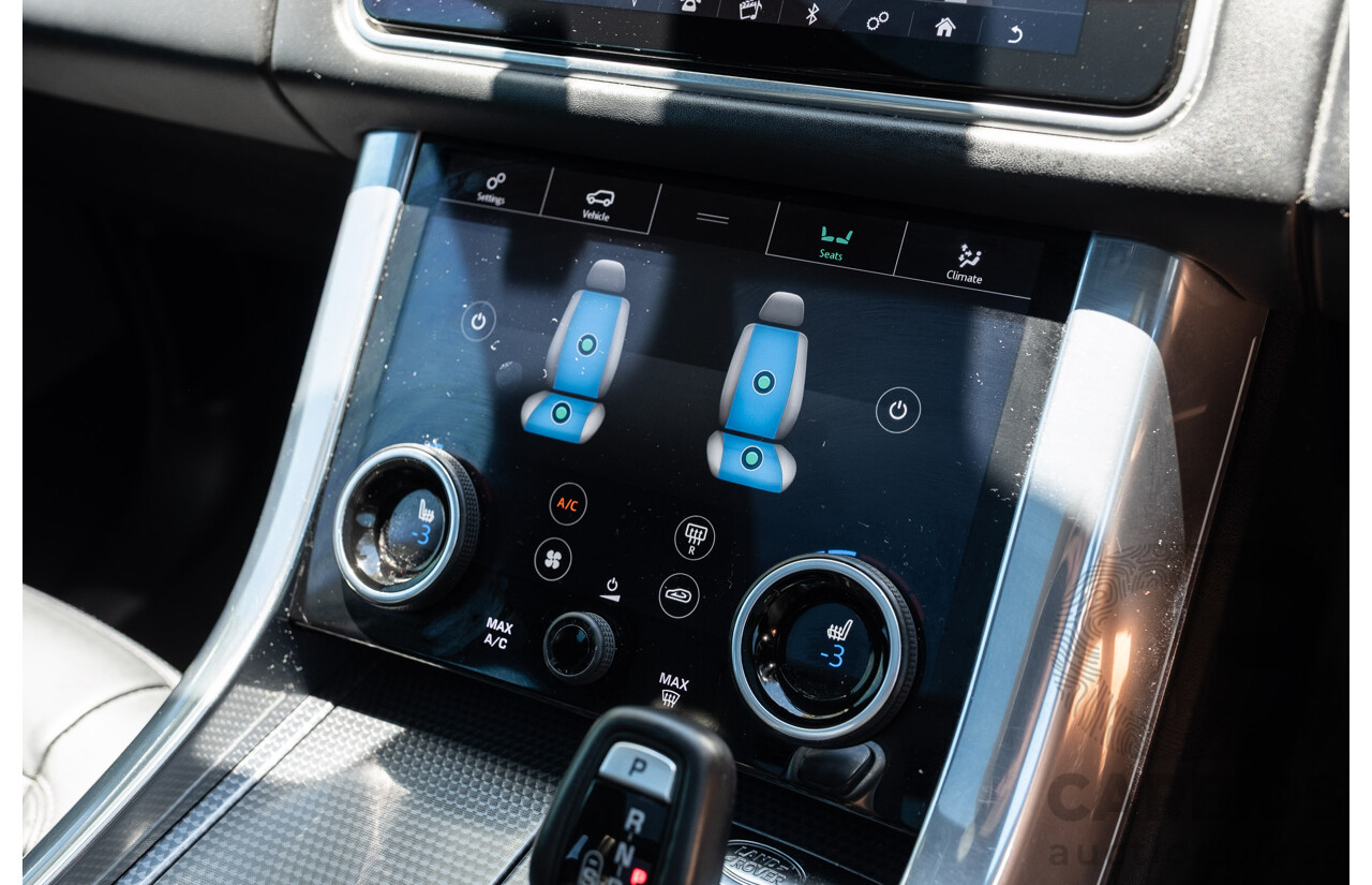 09/2020 Land Rover Range Rover Sport SDV6 HSE Dynamic (225kW AWD) L494 MY20.5 4d Wagon Fuji White Turbo Diesel V6 3.0L - 7 Seater