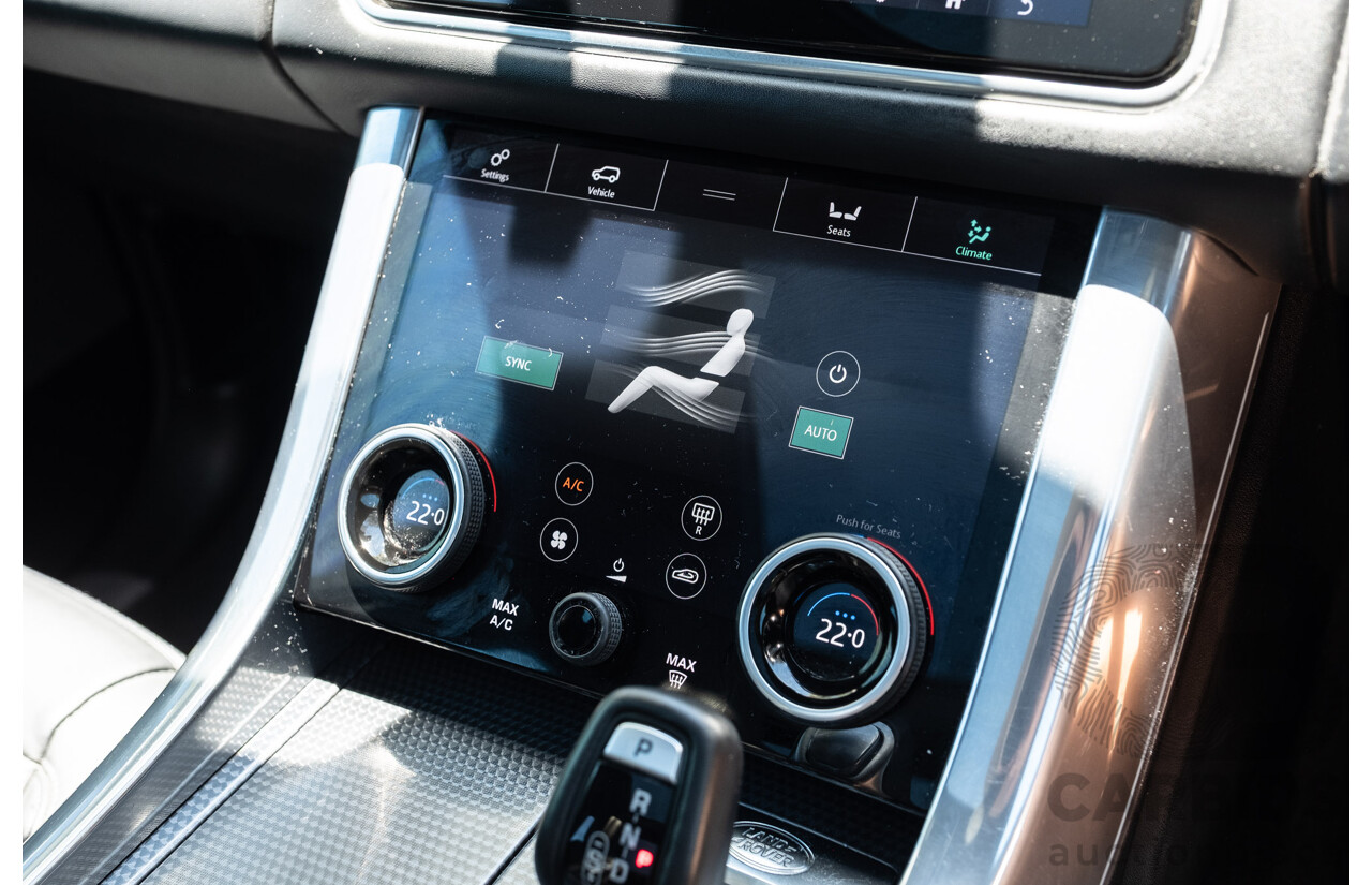 09/2020 Land Rover Range Rover Sport SDV6 HSE Dynamic (225kW AWD) L494 MY20.5 4d Wagon Fuji White Turbo Diesel V6 3.0L - 7 Seater