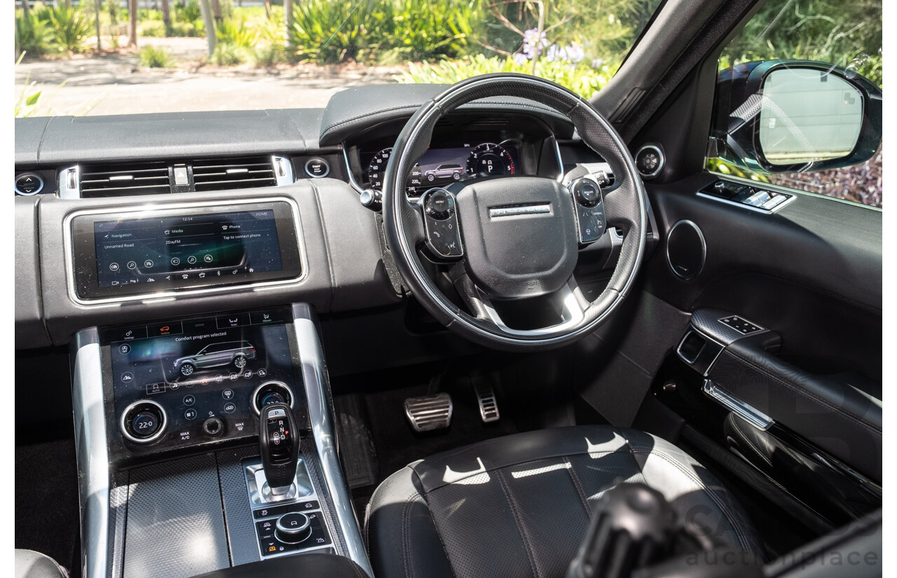09/2020 Land Rover Range Rover Sport SDV6 HSE Dynamic (225kW AWD) L494 MY20.5 4d Wagon Fuji White Turbo Diesel V6 3.0L - 7 Seater