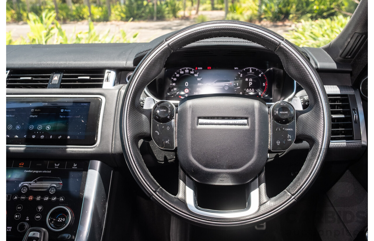 09/2020 Land Rover Range Rover Sport SDV6 HSE Dynamic (225kW AWD) L494 MY20.5 4d Wagon Fuji White Turbo Diesel V6 3.0L - 7 Seater