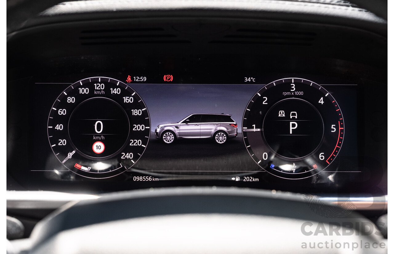 09/2020 Land Rover Range Rover Sport SDV6 HSE Dynamic (225kW AWD) L494 MY20.5 4d Wagon Fuji White Turbo Diesel V6 3.0L - 7 Seater