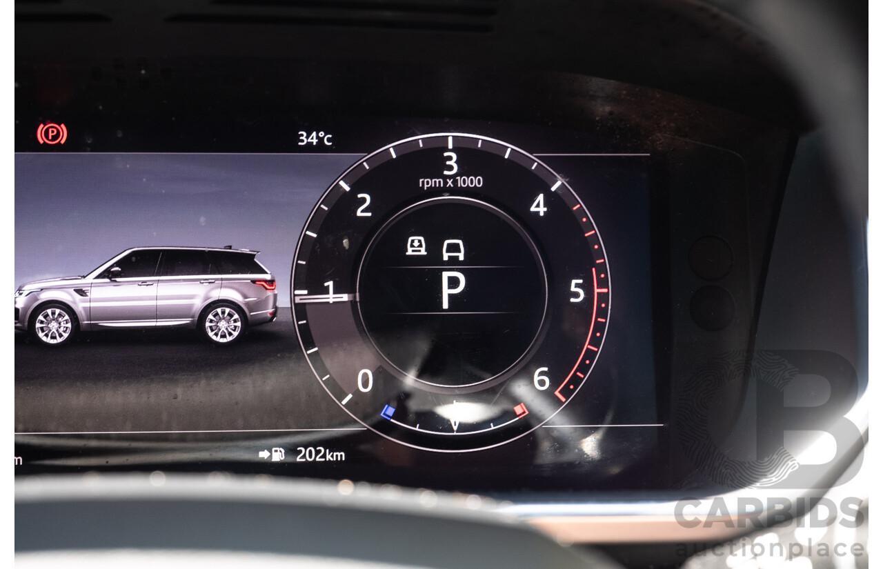 09/2020 Land Rover Range Rover Sport SDV6 HSE Dynamic (225kW AWD) L494 MY20.5 4d Wagon Fuji White Turbo Diesel V6 3.0L - 7 Seater