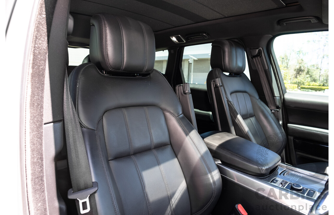 09/2020 Land Rover Range Rover Sport SDV6 HSE Dynamic (225kW AWD) L494 MY20.5 4d Wagon Fuji White Turbo Diesel V6 3.0L - 7 Seater