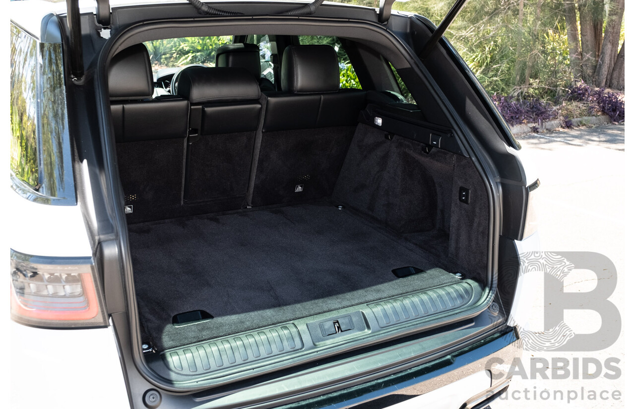 09/2020 Land Rover Range Rover Sport SDV6 HSE Dynamic (225kW AWD) L494 MY20.5 4d Wagon Fuji White Turbo Diesel V6 3.0L - 7 Seater