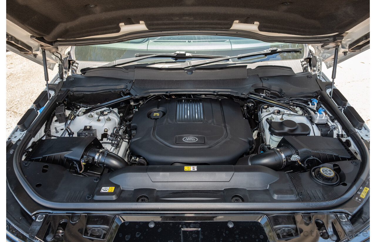 09/2020 Land Rover Range Rover Sport SDV6 HSE Dynamic (225kW AWD) L494 MY20.5 4d Wagon Fuji White Turbo Diesel V6 3.0L - 7 Seater