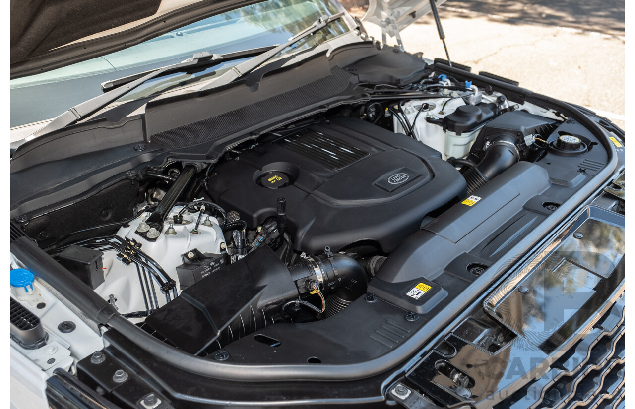 09/2020 Land Rover Range Rover Sport SDV6 HSE Dynamic (225kW AWD) L494 MY20.5 4d Wagon Fuji White Turbo Diesel V6 3.0L - 7 Seater