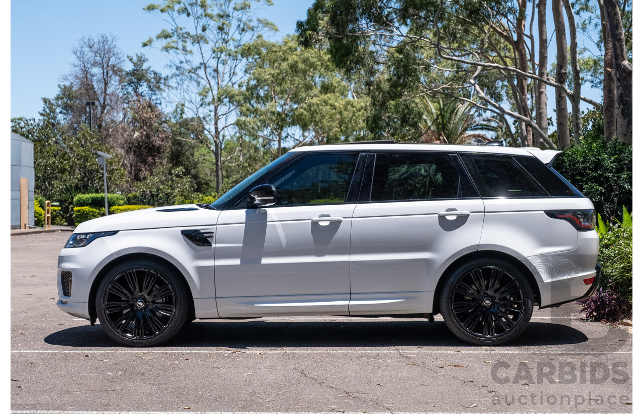 09/2020 Land Rover Range Rover Sport SDV6 HSE Dynamic (225kW AWD) L494 MY20.5 4d Wagon Fuji White Turbo Diesel V6 3.0L - 7 Seater