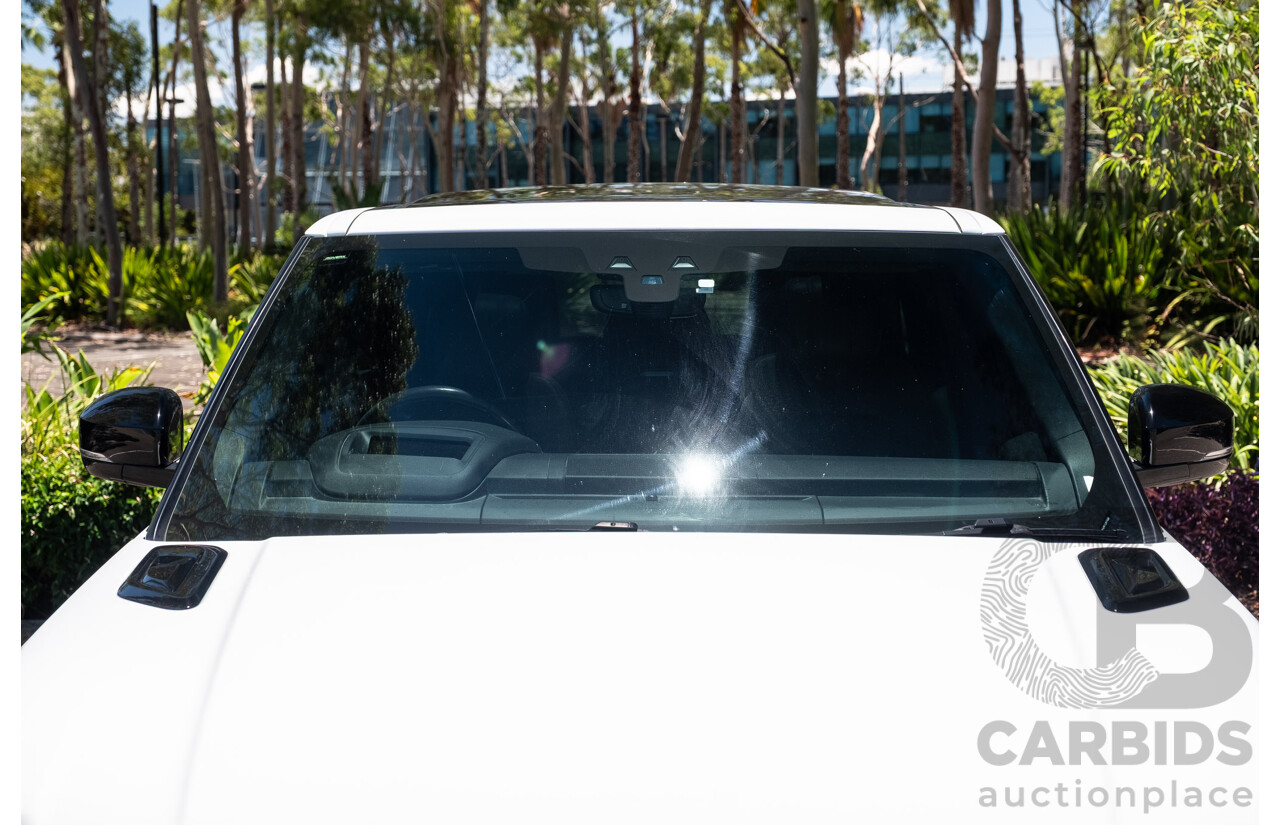 09/2020 Land Rover Range Rover Sport SDV6 HSE Dynamic (225kW AWD) L494 MY20.5 4d Wagon Fuji White Turbo Diesel V6 3.0L - 7 Seater