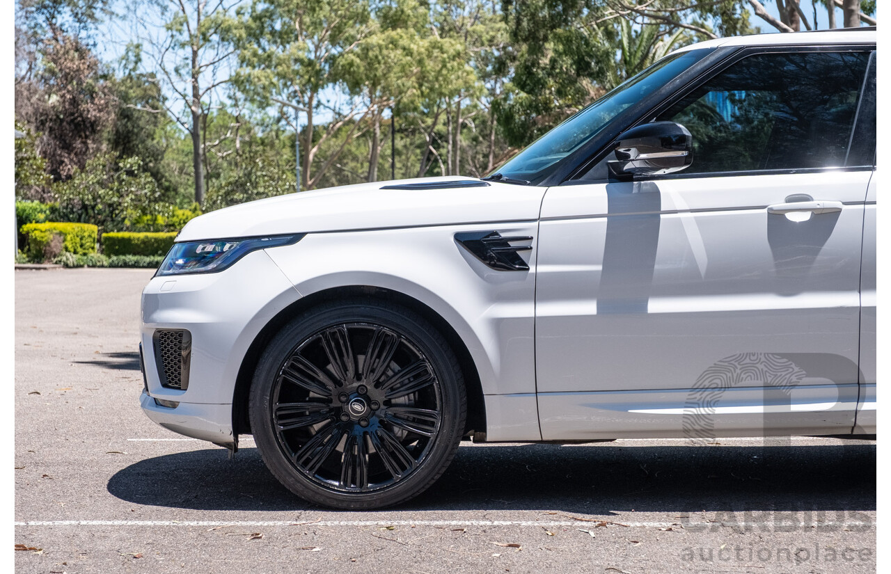 09/2020 Land Rover Range Rover Sport SDV6 HSE Dynamic (225kW AWD) L494 MY20.5 4d Wagon Fuji White Turbo Diesel V6 3.0L - 7 Seater
