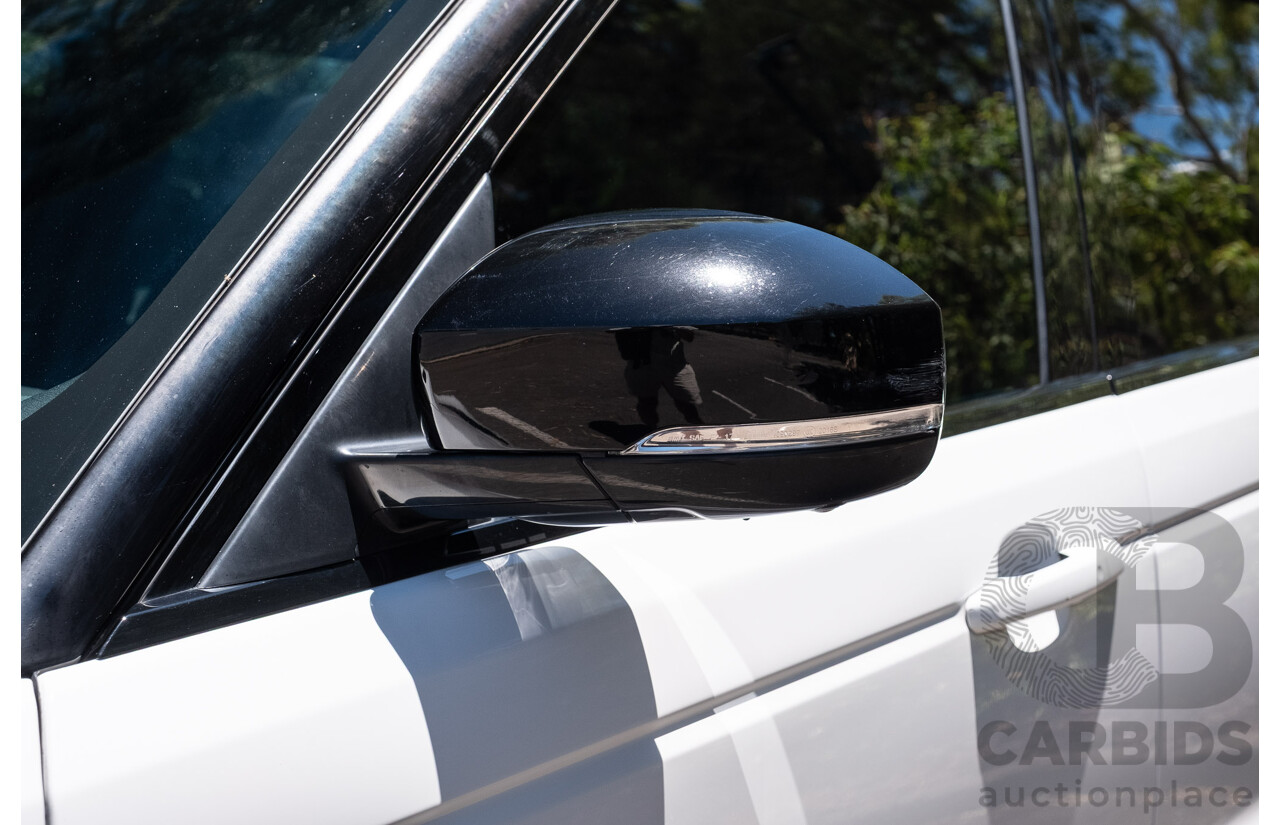 09/2020 Land Rover Range Rover Sport SDV6 HSE Dynamic (225kW AWD) L494 MY20.5 4d Wagon Fuji White Turbo Diesel V6 3.0L - 7 Seater