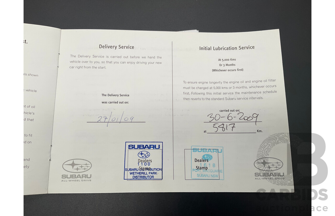 1/2009 Subaru Forester XS Premium MY09 4d Wagon Spark Silver Metallic 2.5L