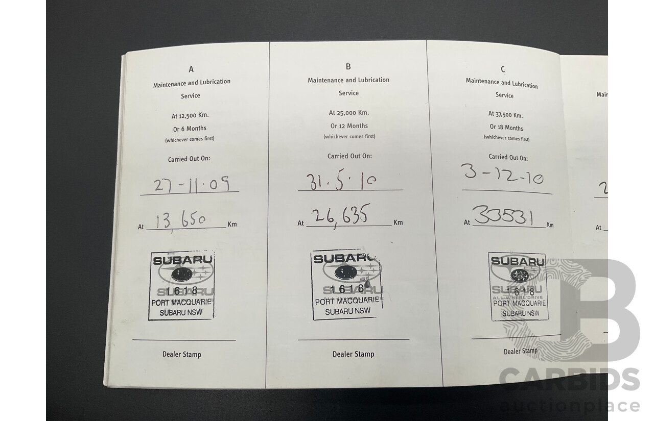 1/2009 Subaru Forester XS Premium MY09 4d Wagon Spark Silver Metallic 2.5L