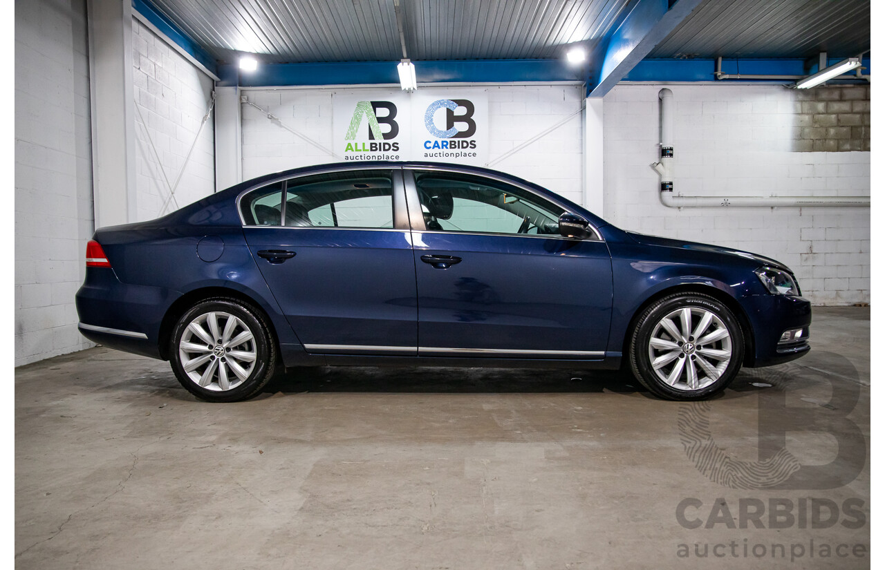 7/2014 Volkswagen Passat 118 TSI 3C MY14.5 4d Sedan Night Blue Metallic Turbo 1.8L