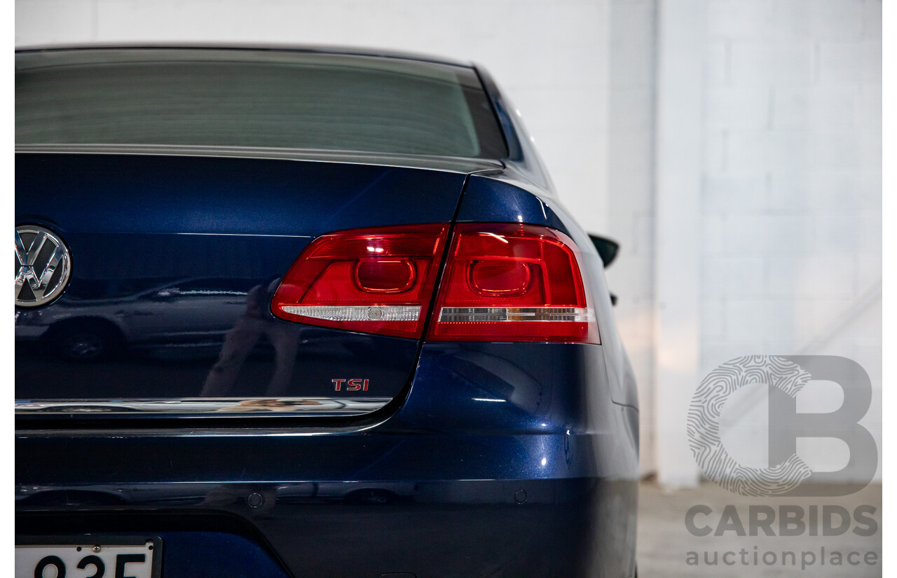 7/2014 Volkswagen Passat 118 TSI 3C MY14.5 4d Sedan Night Blue Metallic Turbo 1.8L