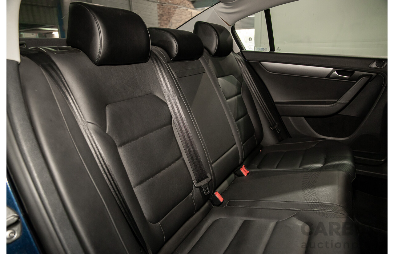 7/2014 Volkswagen Passat 118 TSI 3C MY14.5 4d Sedan Night Blue Metallic Turbo 1.8L