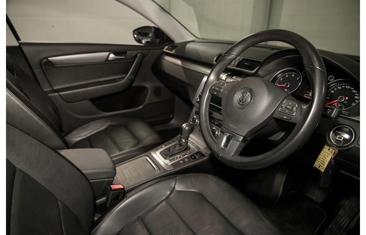 7/2014 Volkswagen Passat 118 TSI 3C MY14.5 4d Sedan Night Blue Metallic Turbo 1.8L