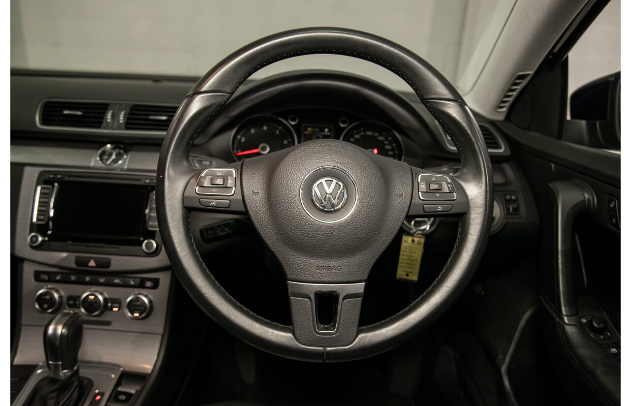 7/2014 Volkswagen Passat 118 TSI 3C MY14.5 4d Sedan Night Blue Metallic Turbo 1.8L