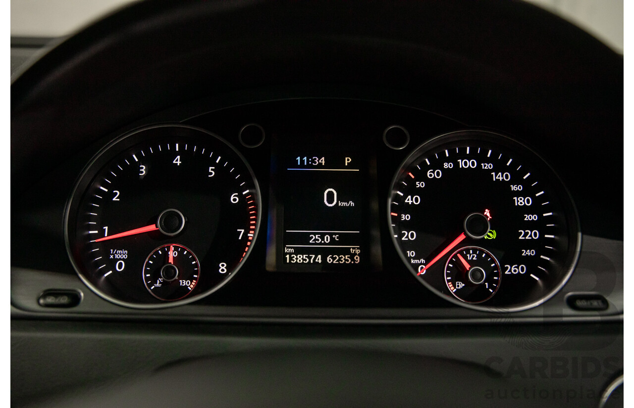 7/2014 Volkswagen Passat 118 TSI 3C MY14.5 4d Sedan Night Blue Metallic Turbo 1.8L