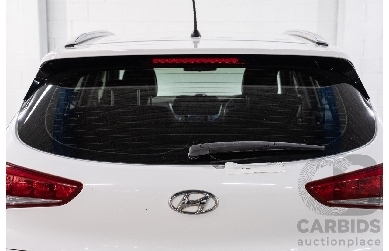 03/2017 Hyundai Tucson Active X (FWD) TL 4D Wagon Pure White 2.0L