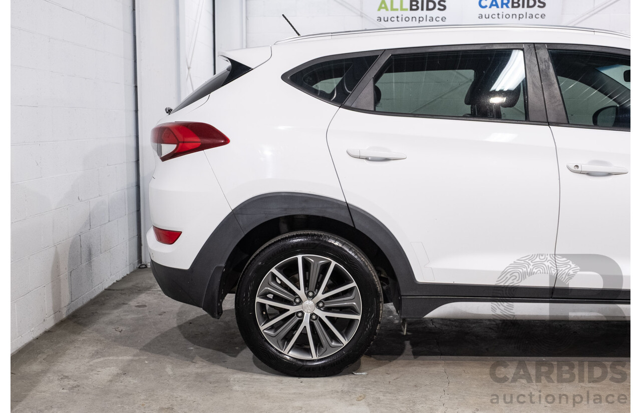 03/2017 Hyundai Tucson Active X (FWD) TL 4D Wagon Pure White 2.0L
