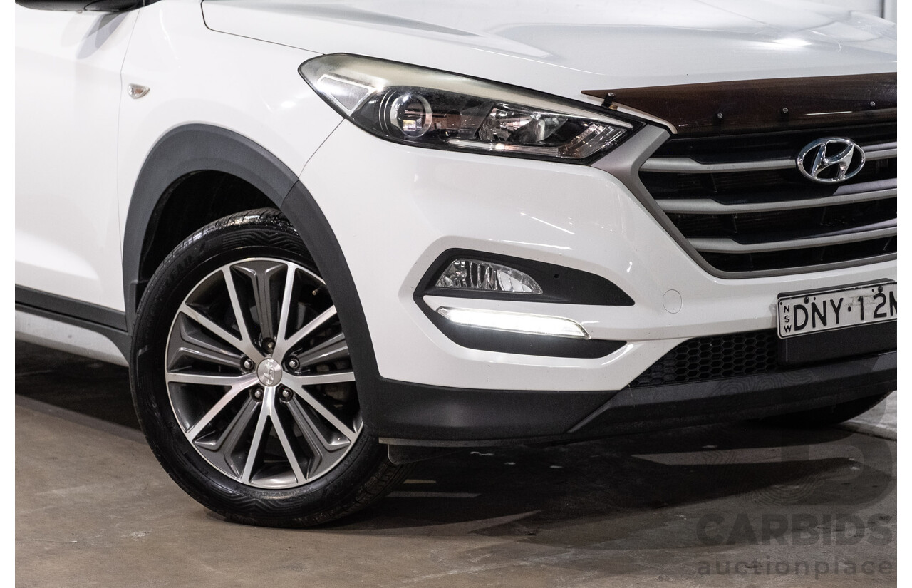 03/2017 Hyundai Tucson Active X (FWD) TL 4D Wagon Pure White 2.0L