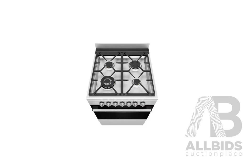 Westinghouse 60cm Freestanding Electric Oven and Gas Cooktop, Stainless Steel  - ORP $1,999