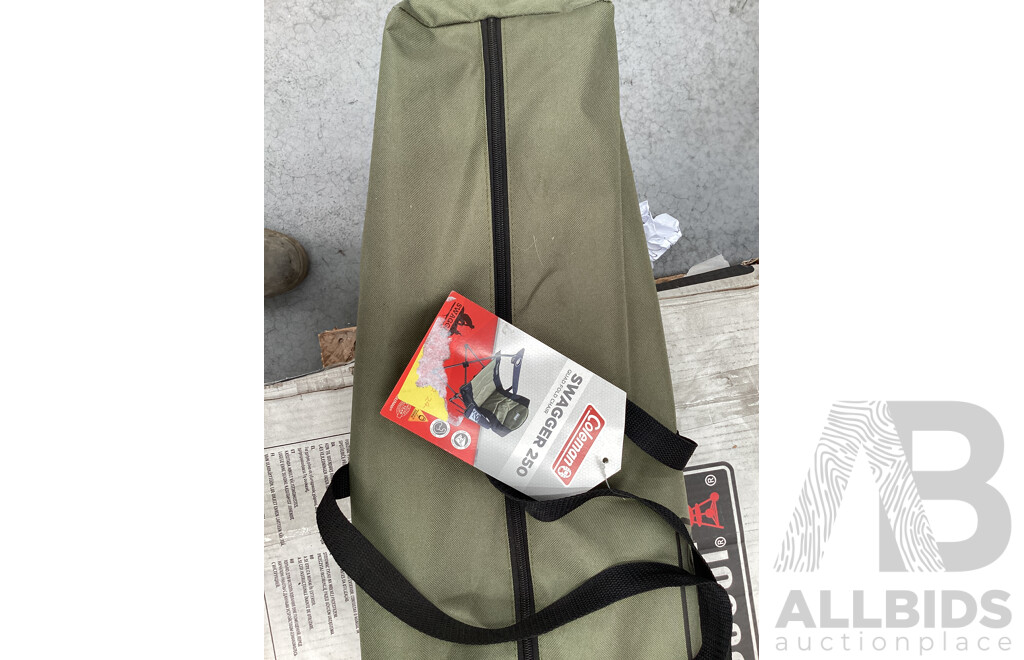 Coleman Big Sky Deluxe Stretcher Bed (1451708) - Black - ORP $189