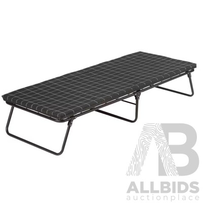 Coleman Big Sky Deluxe Stretcher Bed (1451708) - Black - ORP $189