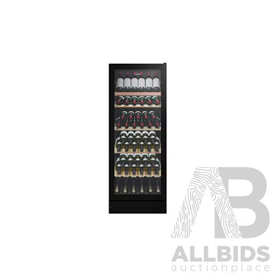 Vintec 148 Bottle Wine Cabinet - Black - ORP $3,299