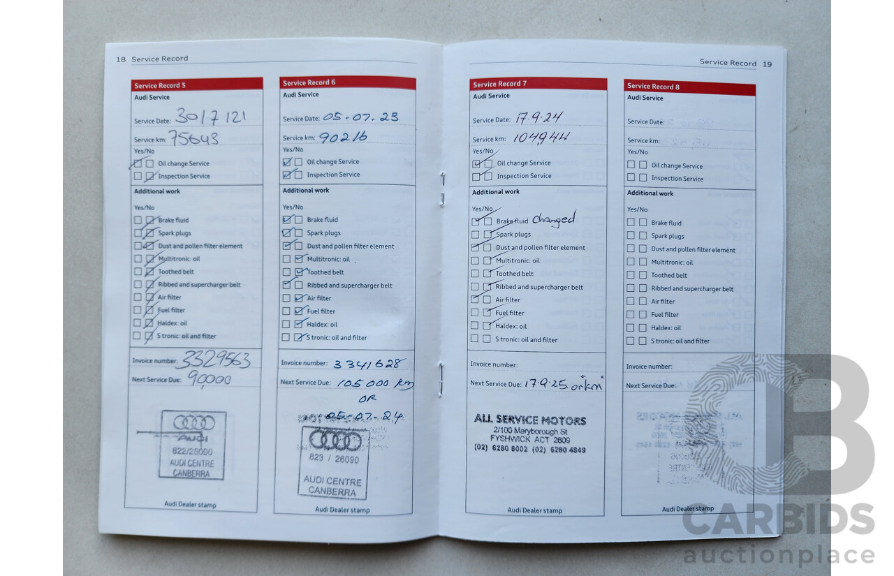 2/2016 Audi Q3 2.0 TFSI Sport Quattro (132kw) 8U MY16 4d Wagon White 2.0L