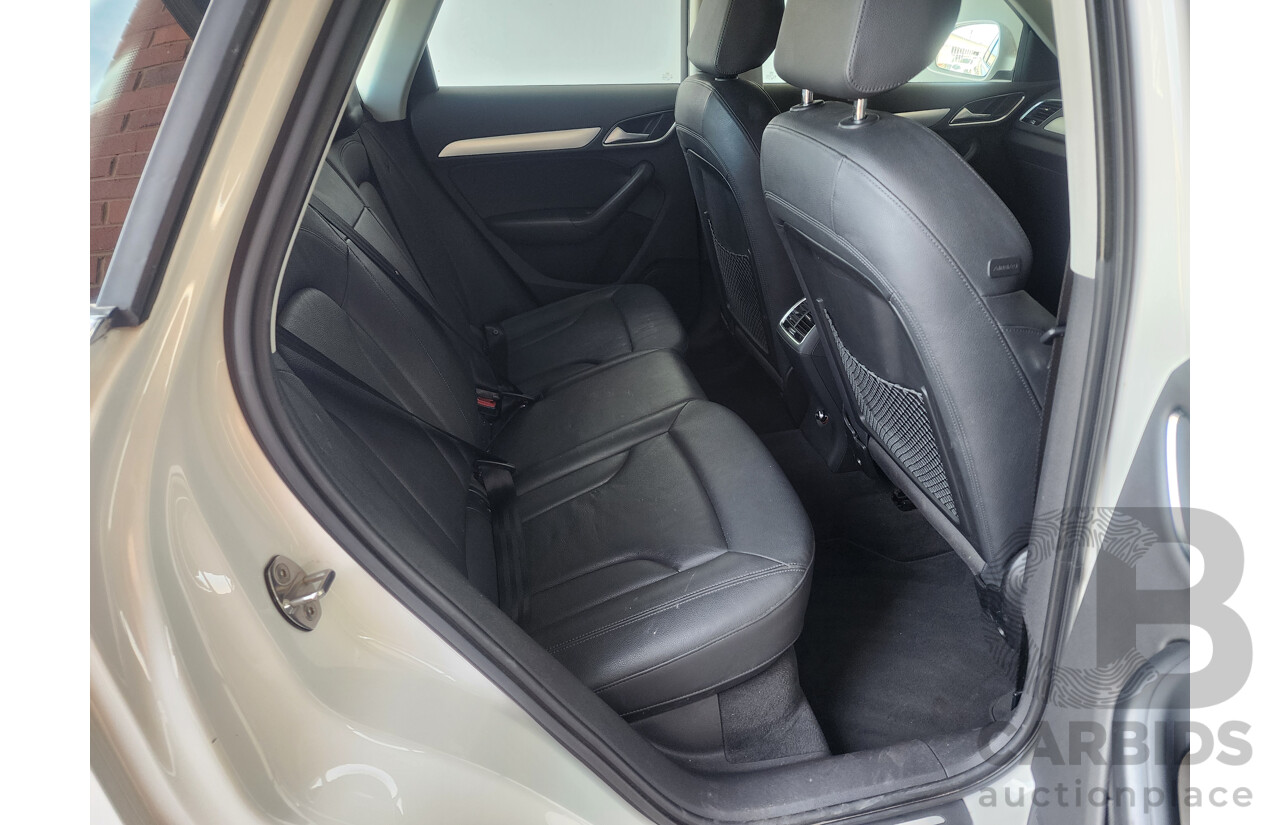 2/2016 Audi Q3 2.0 TFSI Sport Quattro (132kw) 8U MY16 4d Wagon White 2.0L