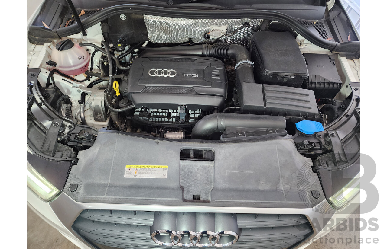 2/2016 Audi Q3 2.0 TFSI Sport Quattro (132kw) 8U MY16 4d Wagon White 2.0L