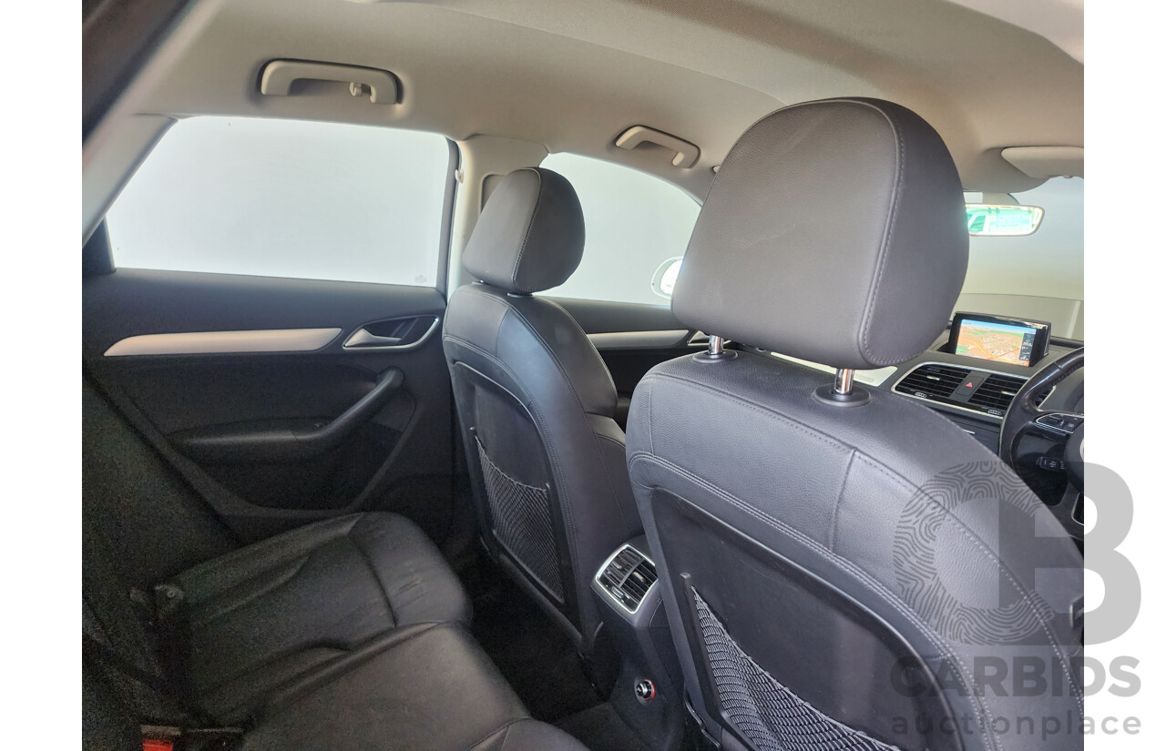 2/2016 Audi Q3 2.0 TFSI Sport Quattro (132kw) 8U MY16 4d Wagon White 2.0L